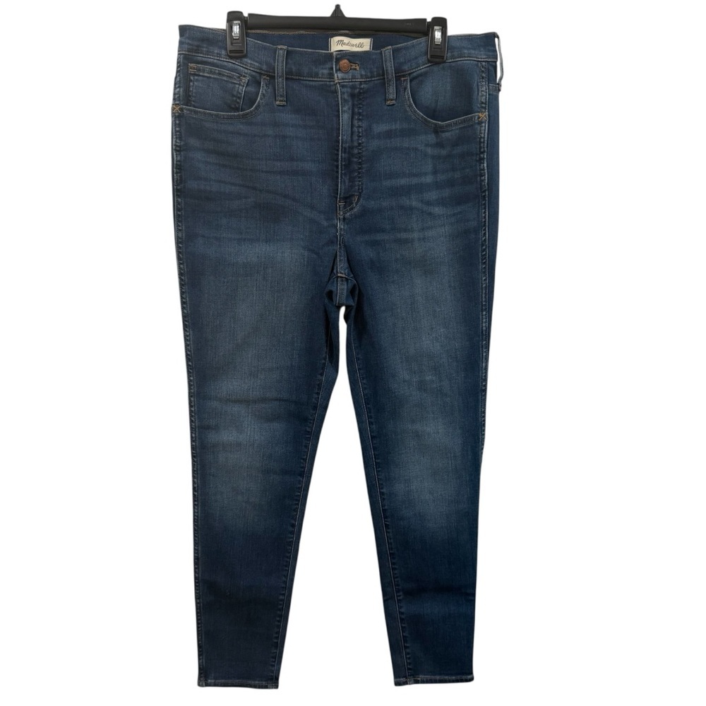 Madewell 10” Roadtripper Blue Skinny Jeans Size 31 EUC